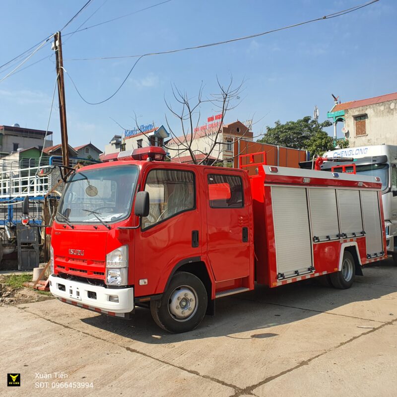 Xe cứu hỏa - chữa cháy Isuzu 6 khối
