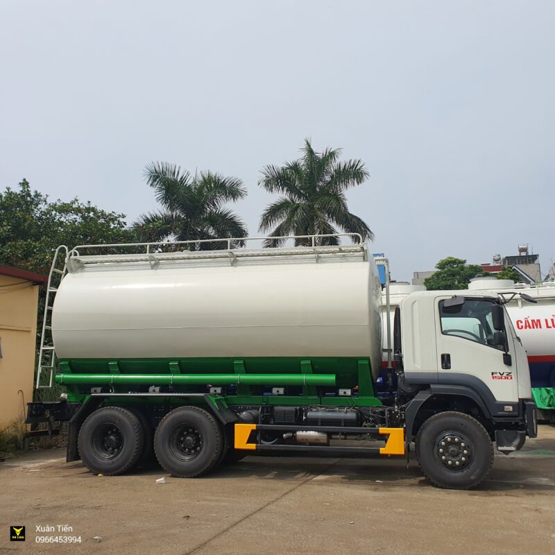 Xe Isuzu fvz bồn chở cám 22 khối