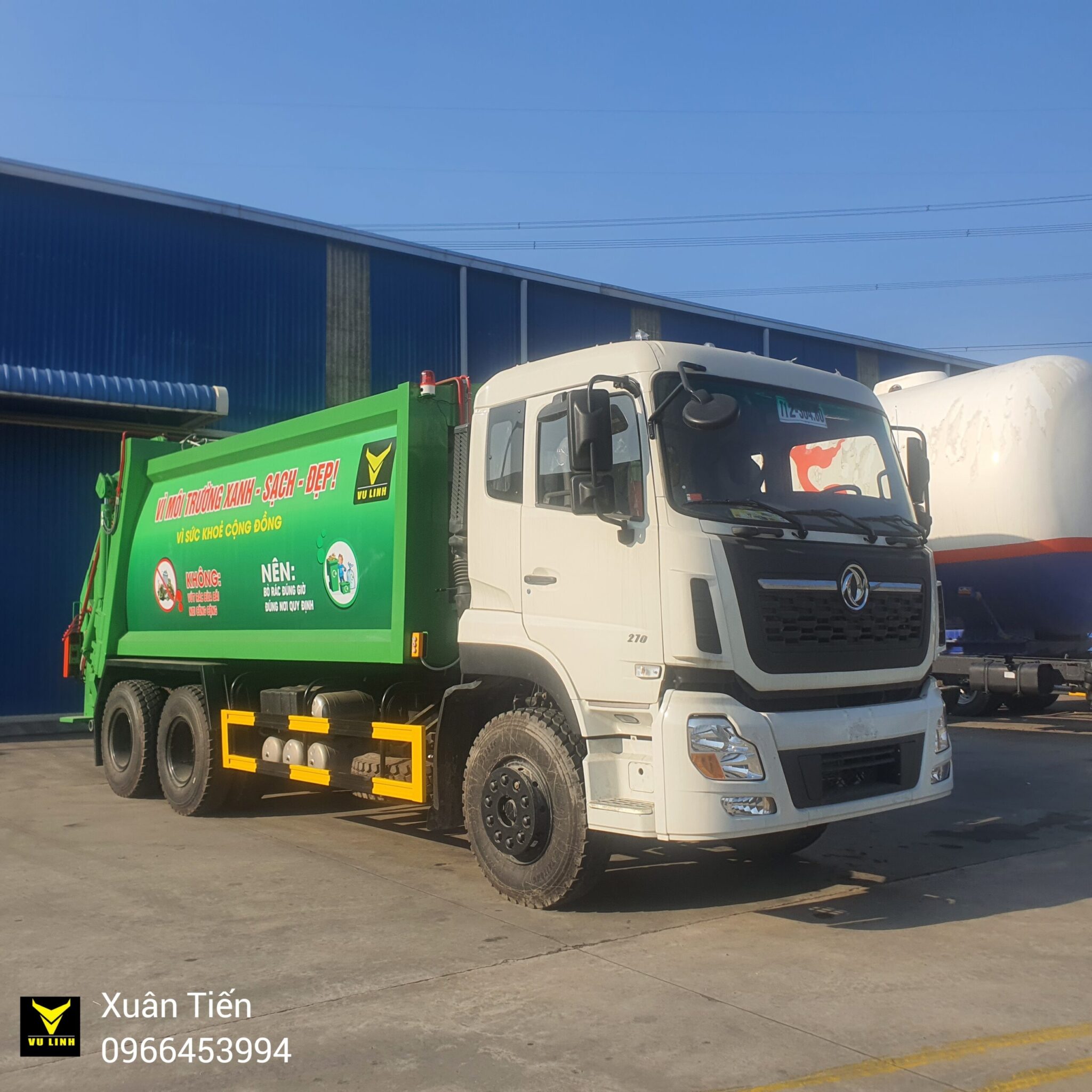 Xe ép rác Dongfeng 20 khối