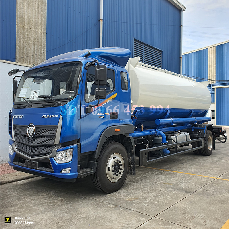 Xe Thaco Auman bồn chở cám 14 khối