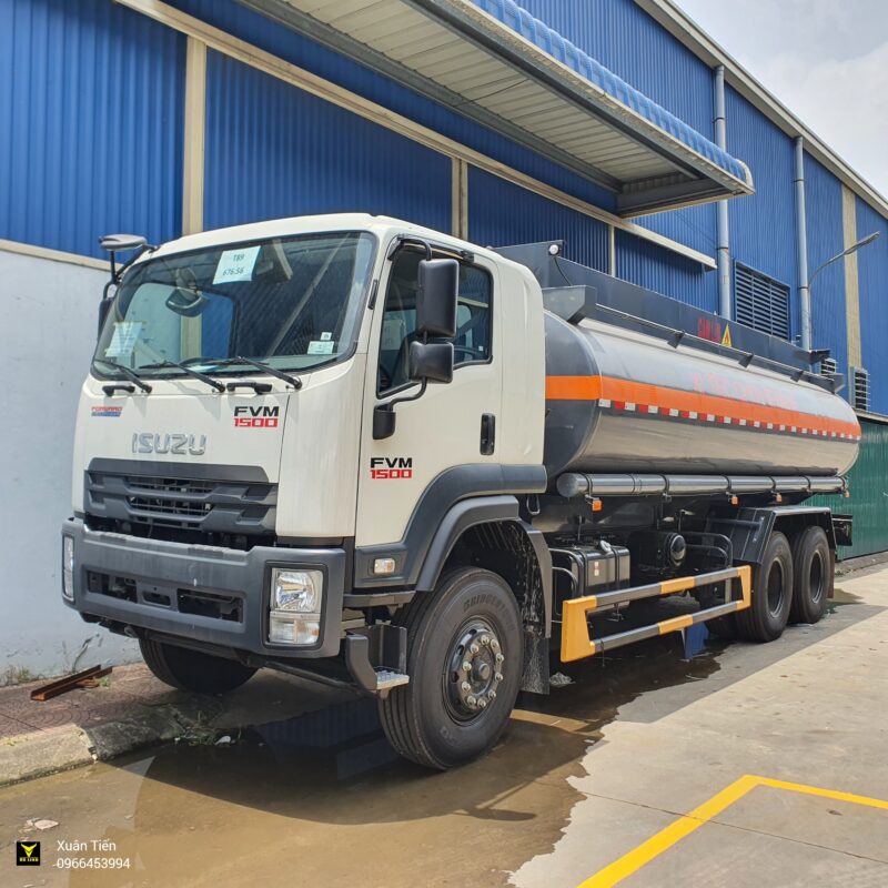 Xe Isuzu fvm chở hóa chất 18 khối