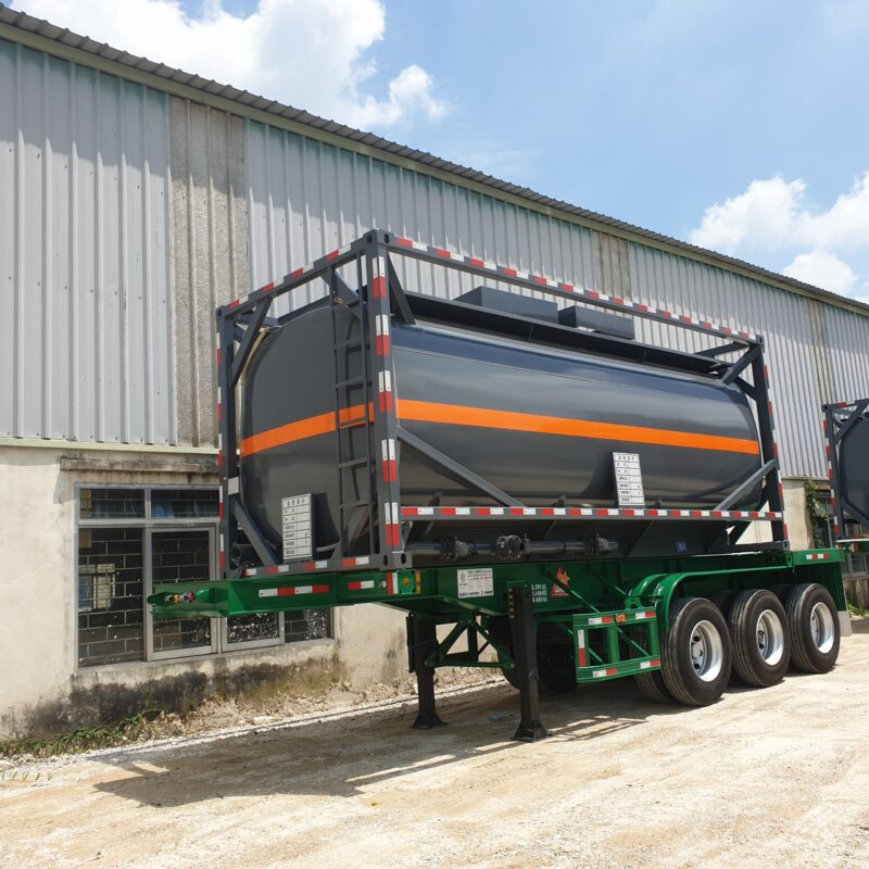 Iso tank chở axit 21 khối