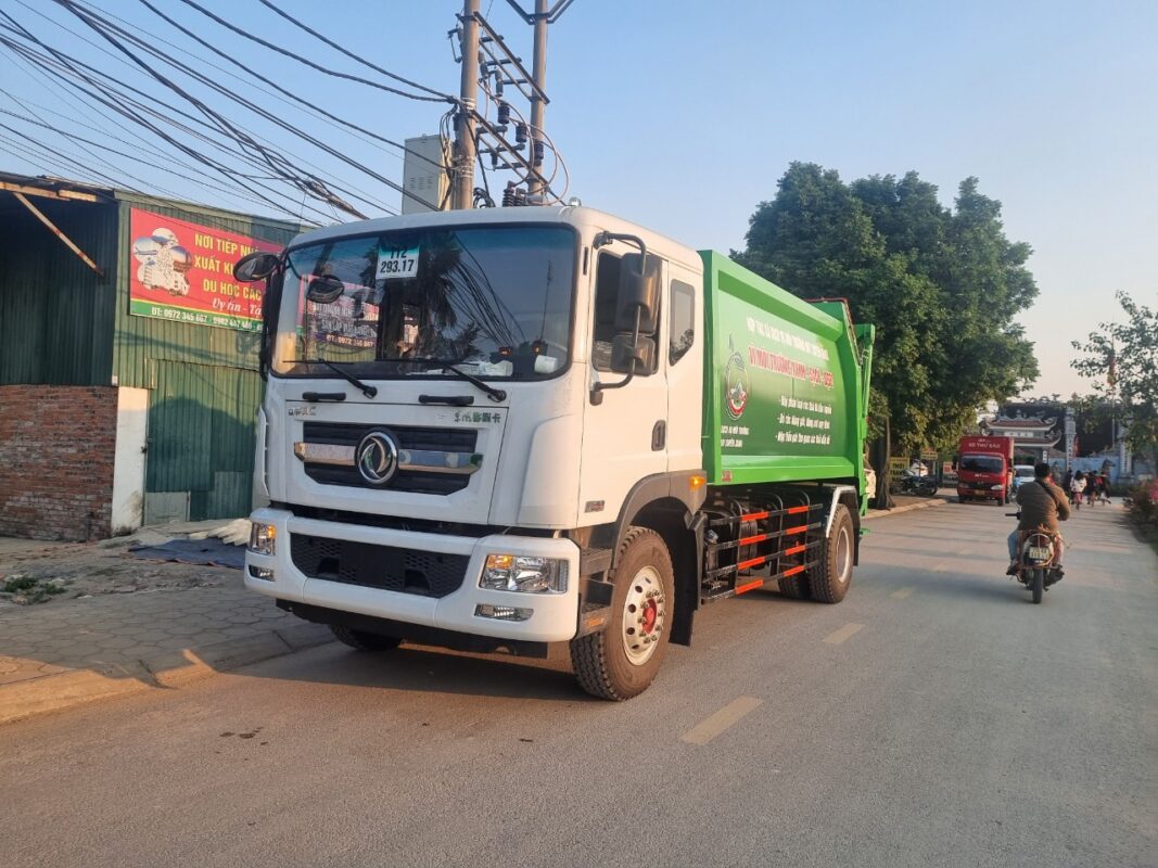 Xe Dongfeng ép rác 14 khối