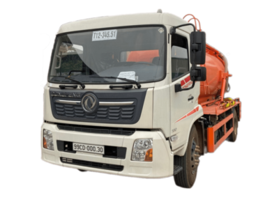 Xe Dongfeng hút bùn 9 khối