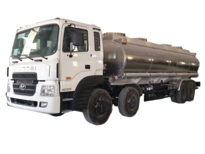 Xe Hyundai bồn nhôm chở xăng 24 khối