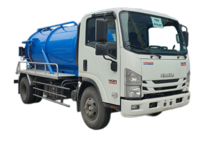 Xe Isuzu hút chất thải 5 khối