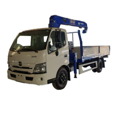 Xe o to tai Hino gan cau 3 tan 4 dot