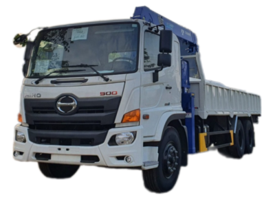 Xe ô tô tải Hino gắn cẩu 5 tấn 3 đốt