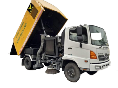 Xe quét đường Hino 6 khối