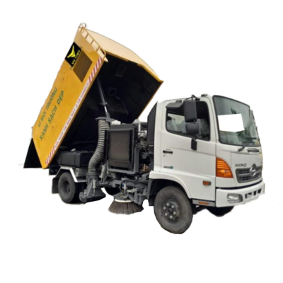 Xe quet duong Hino 6 khoi