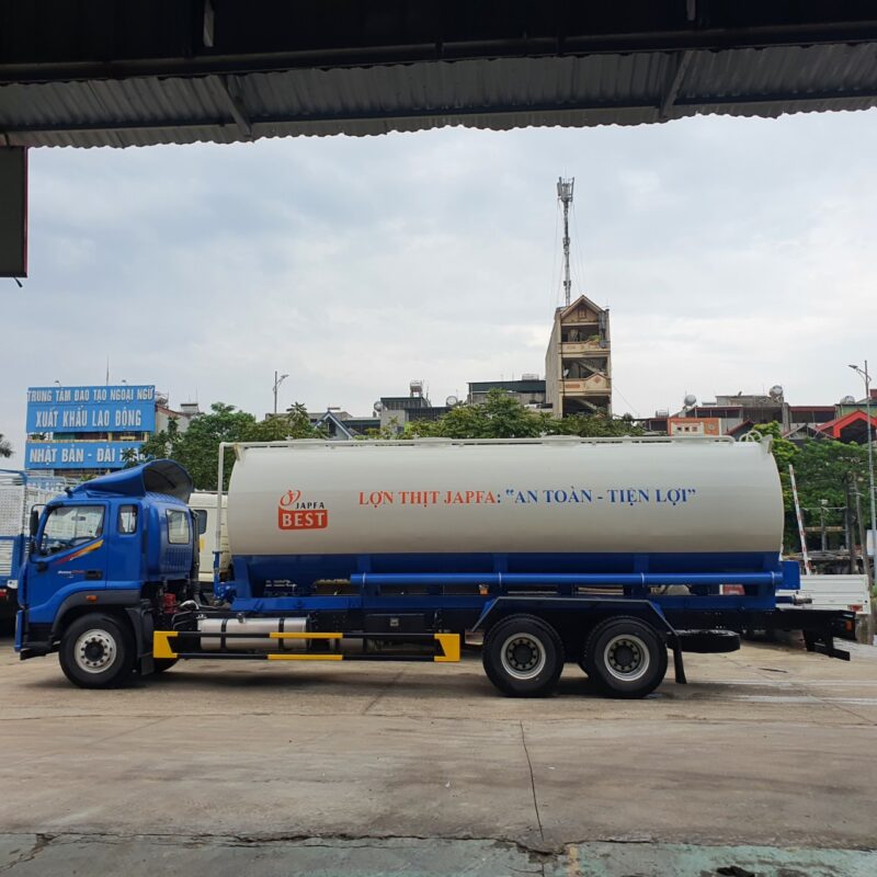 Xe Chở Cám 22 Khối Foton Auman (dạng khí nén)