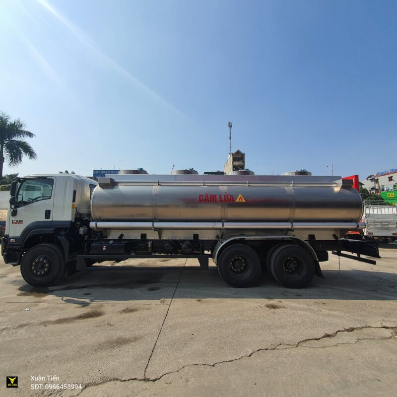 Xe bồn chở xăng Isuzu FVM 20 khối