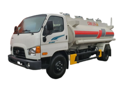 Xe bồn Hyundai Mighty 110sp chở xăng dầu 7.5 khối