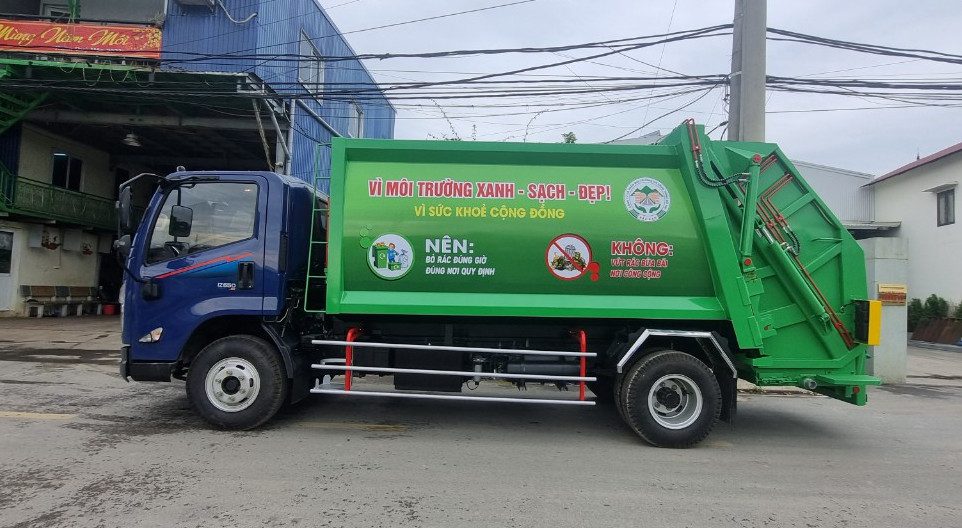 Xe Ép Rác JMC 10 Khối