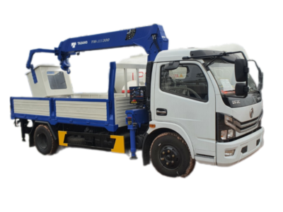 Xe tải gắn cẩu Dongfeng 3 tấn 5 đốt