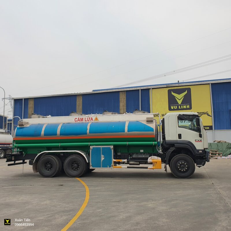 Xe bồn chở xăng Isuzu FVZ 20 khối