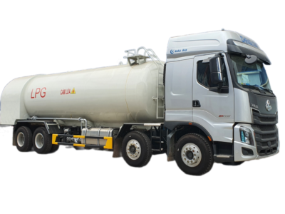 Xe Chenglong chở khí hóa lỏng LPG 24 khối